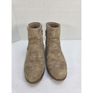 Frye & Co Estrelia Women's Boots Size 6.5 M Tan Leather